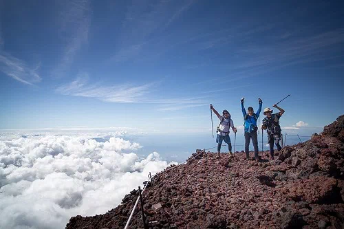 富士山御殿場ルートの眺望